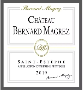 chateau bernard magrez 2019 saint estephe