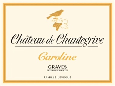 Château de Chantegrive Caroline blanc 2024