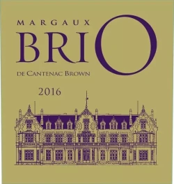 Brio de Cantenac Brown 2016