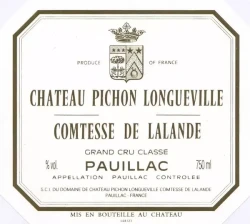 chateau pichon comtesse 2005 pauillac