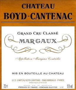 Château Boyd Cantenac 2018