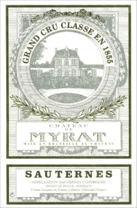Château de Myrat 2018