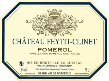 Château Feytit-Clinet 2018