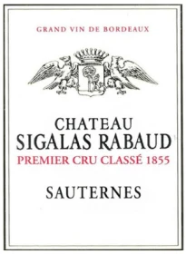 Château Sigalas Rabaud 2018