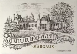 chateau durfort vivens 2017 margaux