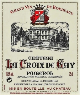 Château la croix de Gay 2016