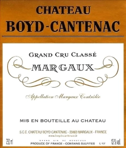 Château Boyd Cantenac 2014