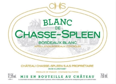 Blanc de Chasse-Spleen 2019