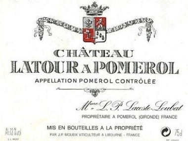 Château Latour à Pomerol 2019