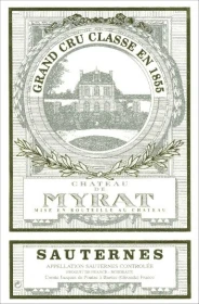 Château de Myrat 2019