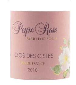 clos des scistes 2010 domaine peyre rose