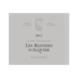 domaine bardi d alquier faugeres les bastides d alquier rouge 2017