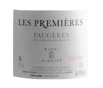 les premieres 2018 domaine bardi d alquier faugeres