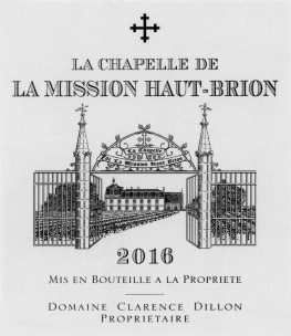 la chapelle de la mission haut brion 2016 pessac leognan