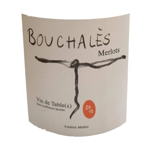 bouchales merlots 2019 vin de table