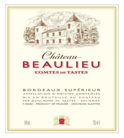Château Beaulieu Comtes de Tastes 2022