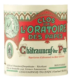 Clos de L'Oratoire des Papes rouge 2019
