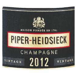 champagne piper heidsieck vintage 2012