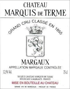 Château Marquis de Terme 2021