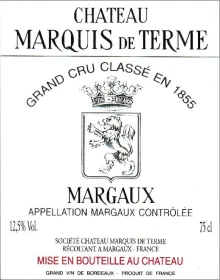 Château Marquis de Terme 2021