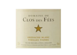 Domaine du Clos des Fées - Vieilles Vignes blanc 2020