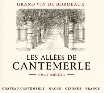 les allees de cantemerle 2018 haut medoc