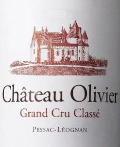 Château Olivier rouge 2022