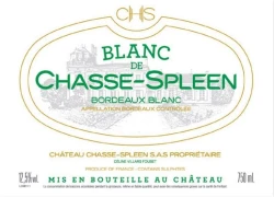Château Chasse-Spleen blanc 2022