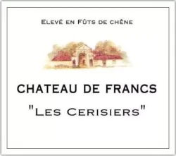 Château de Francs, les Cerisiers 2022