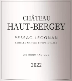 Château Haut-Bergey rouge 2022
