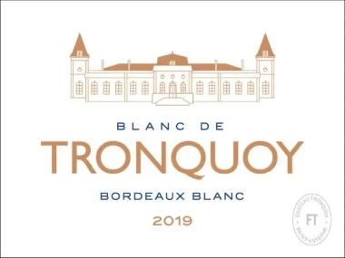 blanc de tronquoy 2019 bordeaux blanc