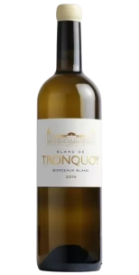 blanc de tronquoy 2019 bordeaux blanc