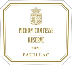 Pichon Comtesse Réserve 2020