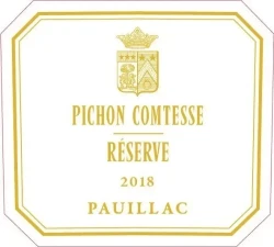 Pichon Comtesse Réserve 2018