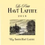 Le Petit Haut Lafitte rouge 2018