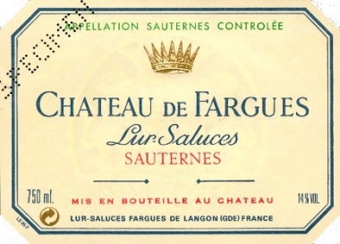 Château de Fargues 1996