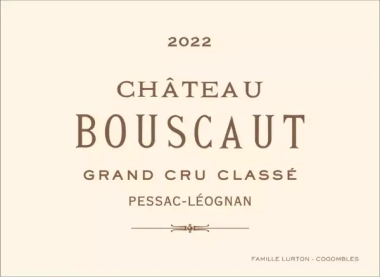 Château Bouscaut rouge 2023