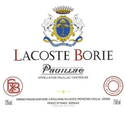 Lacoste Borie 2023