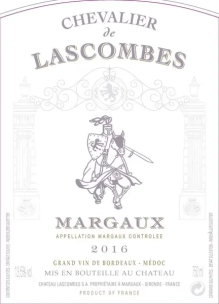 Chevalier De Lascombes 2016