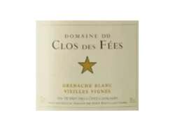 Domaine du Clos des Fées - Vieilles Vignes blanc 2023