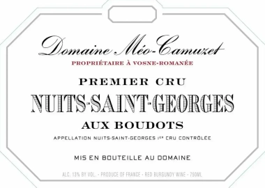 Domaine Méo-Camuzet - Aux Boudots 2019