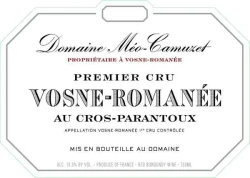 Domaine Méo-Camuzet - Au Cros Parantoux 2019
